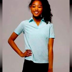 Ivivva Lululemon Match Play Tee polo golf shirt tennis collared shirt size 10